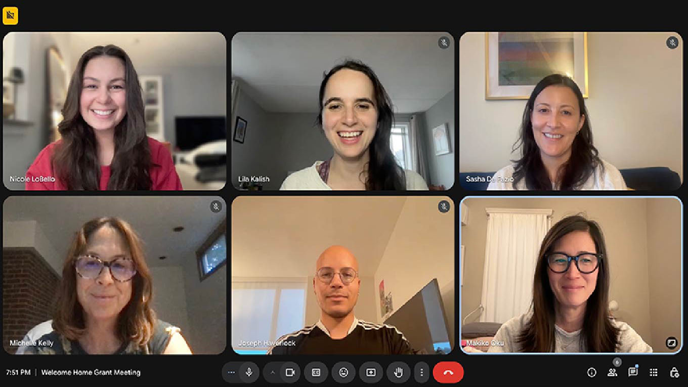 Staff Zoom meeting