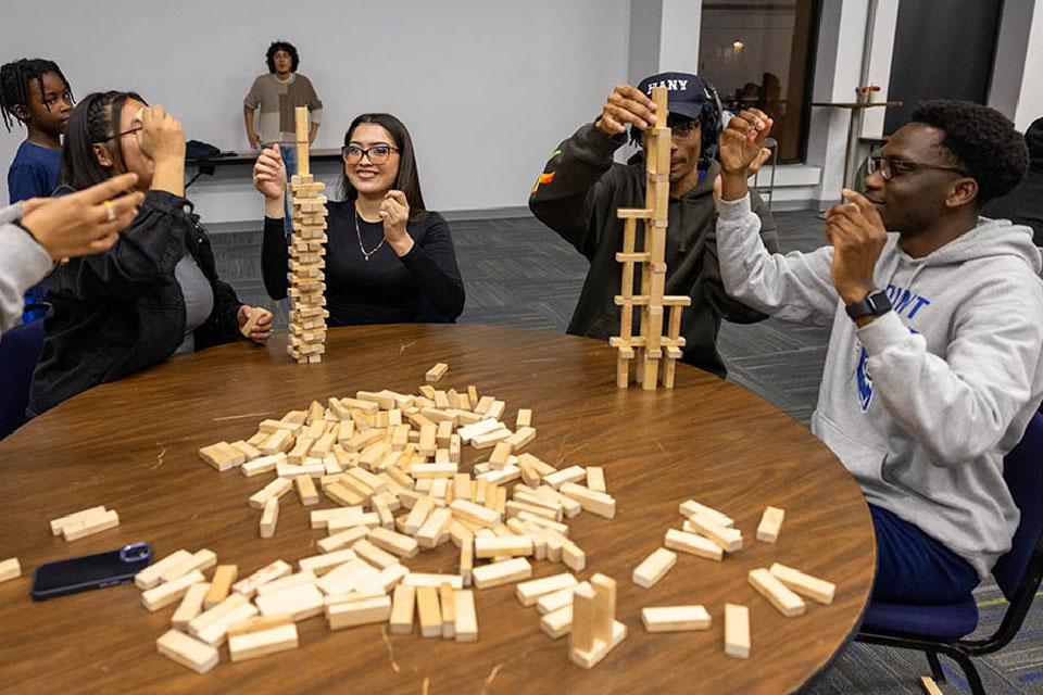 Jenga game