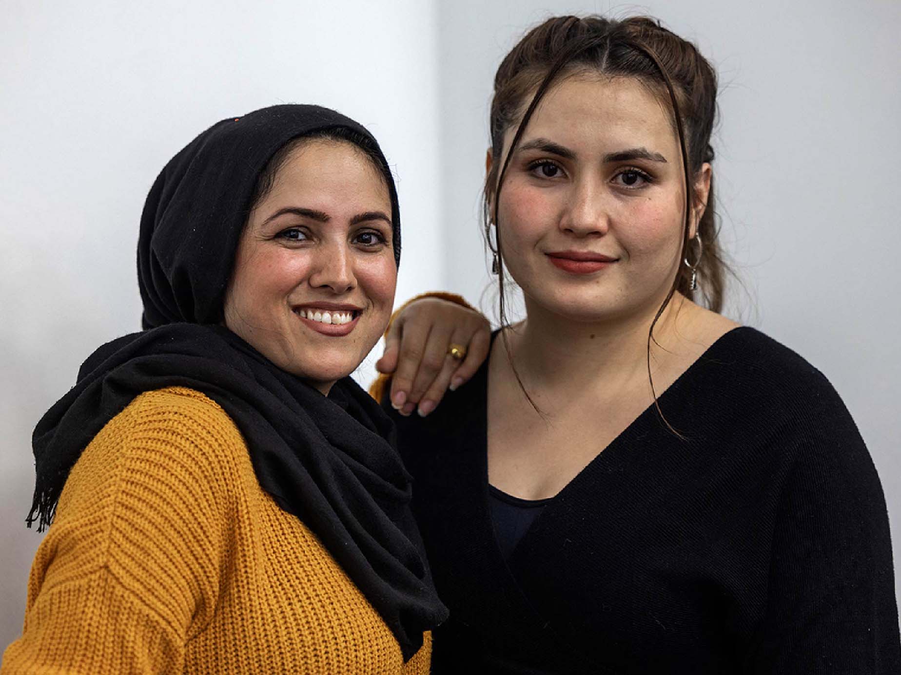 Tahmina and Lida (Afghanistan)